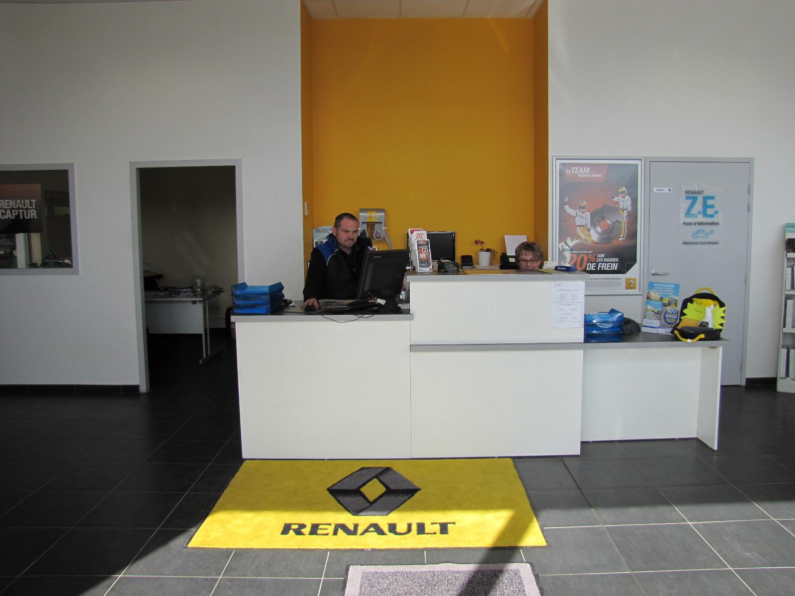 Renault Sottevast - Accueil respectant les normes COVID
